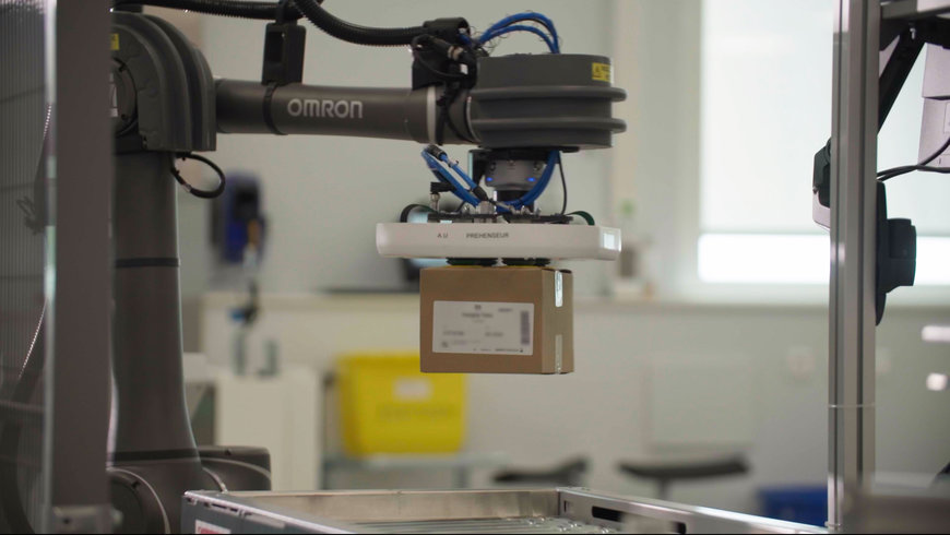 Capacitación de los operarios y mejora de la eficiencia: los robots colaborativos automatizan las tareas de paletización en Sanofi 